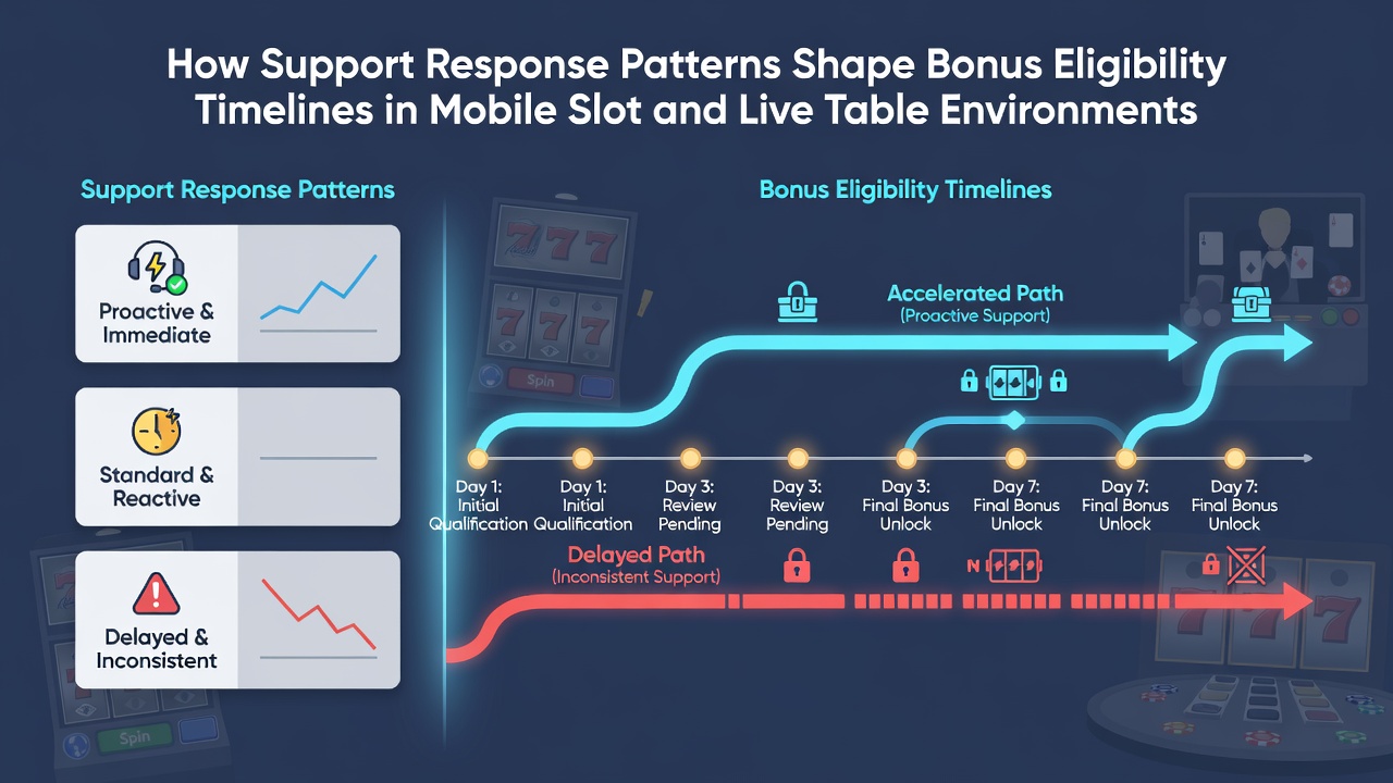 Analyse von Support-Mustern und Bonusfreigaben in mobilen Live-Tischspielen